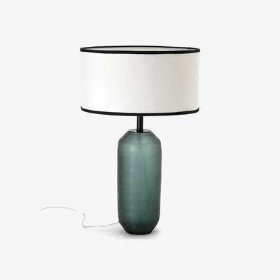 La Redoute Gotuko Glass and Cotton Table Lamp