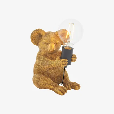 La Redoute Gold Koala Table Lamp
