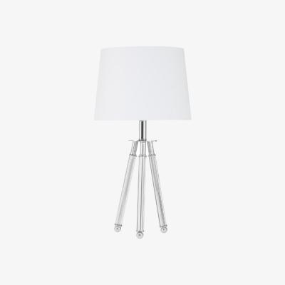 La Redoute Chrome Crystal Wrapped Tripod Table Lamp