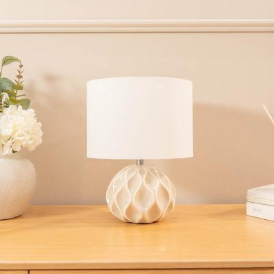 La Redoute Luca Natural Ceramic Table Lamp