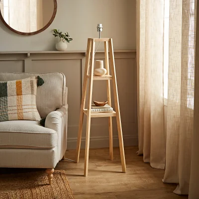 La Redoute 2-Shelf Floor Lamp Base