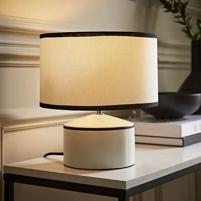 La Redoute Ceramic Trim Table Lamp