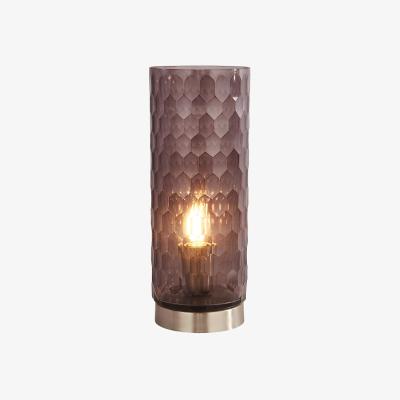 La Redoute Smoked 3 light Table Lamp