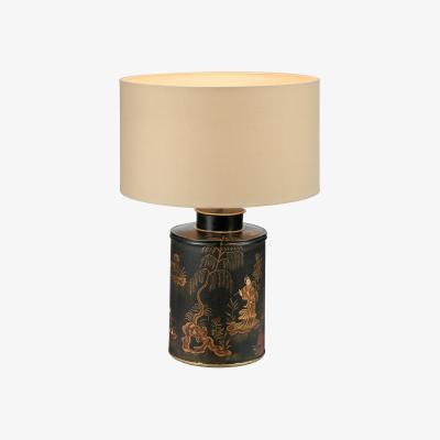 La Redoute Landscape Hand Painted Table Lamp