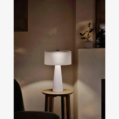 Marks & Spencer M&S Luca Table Lamp - White, White