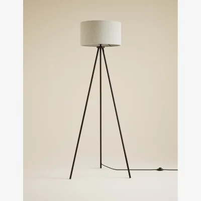 Marks & Spencer M&S Metal Tripod Floor Lamp Black