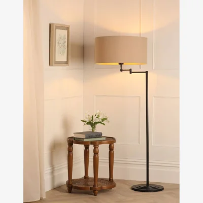 Marks & Spencer Laura Ashley Marlowe Floor Lamp Black