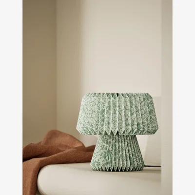 Marks & Spencer M&S Collection Paper Daisy Table Lamp - Green, Green
