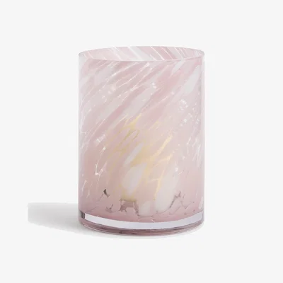 Marks & Spencer M&S Collection Confetti Glass Hurricane Lamp - Multi, Multi