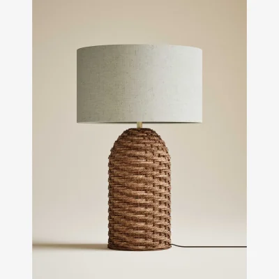 Marks & Spencer M&S Seagrass Table Lamp with Shade Natural