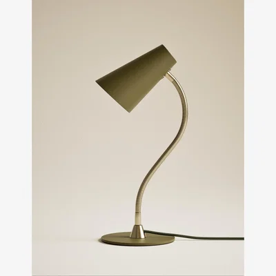 Marks & Spencer M&S Gooseneck Task Table Lamp Khaki