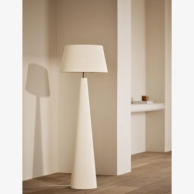 Marks & Spencer M&S Collection Diffused Fabric Shade Floor Lamp - Beige, Beige