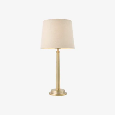 Marks & Spencer Laura Ashley Sullivan Metal Ribbed Table Lamp Champagne