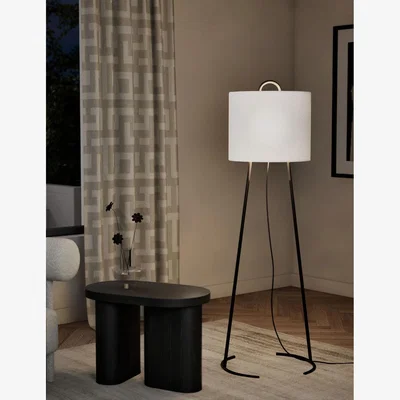 Marks & Spencer M&S X Kelly Hoppen Tripod Floor Lamp - Black, Black