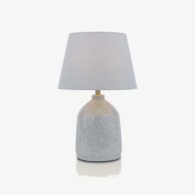 Marks & Spencer Laura Ashley Campion Ceramic Floral Table Lamp Blue