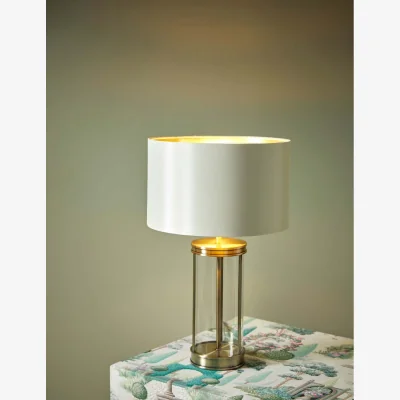 Marks & Spencer Laura Ashley Harrington Small Table Lamp Antique Brass