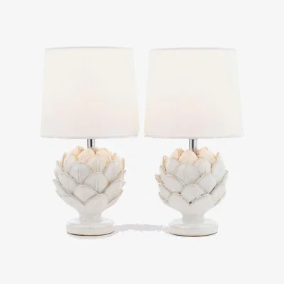 Marks & Spencer Laura Ashley Set of 2 Artichoke Table Lamps - Champagne, Champagne