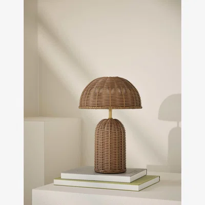 Marks & Spencer M&S Collection Colby Rechargeable Rattan Table Lamp - Natural, Natural