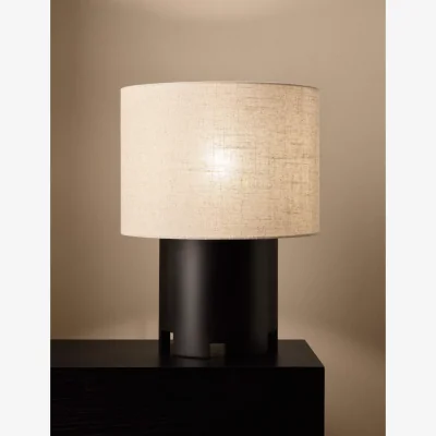Marks & Spencer M&S X Kelly Hoppen Kelly Hoppen Castle Resin Lamp Black