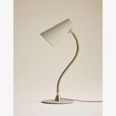 Marks & Spencer M&S Gooseneck Task Table Lamp Ivory