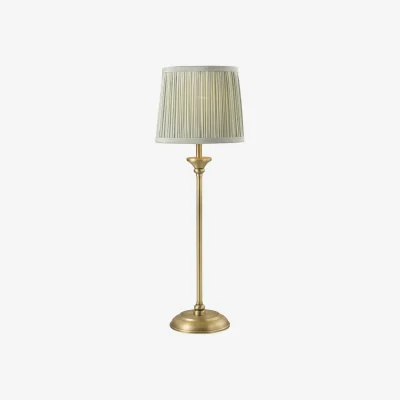Marks & Spencer Laura Ashley Hemsley Touch Table Lamp Antique Brass