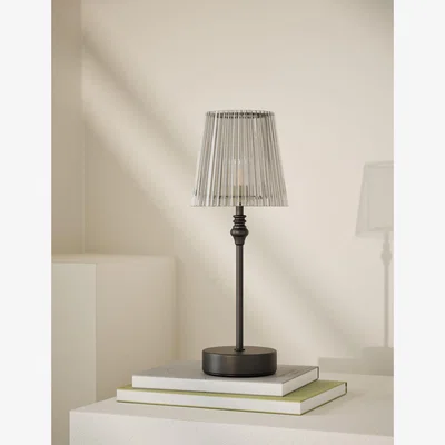 Marks & Spencer M&S Collection Metal Rechargeable Table Lamp - Black, Black