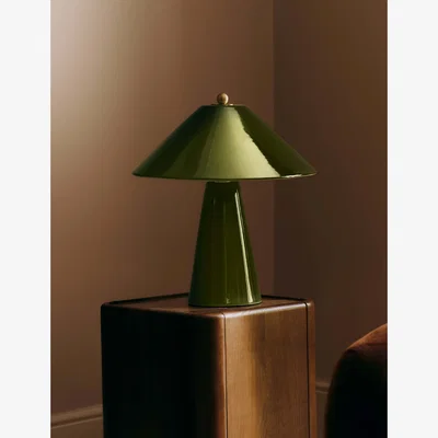 Marks & Spencer M&S Ceramic Table Lamp Green