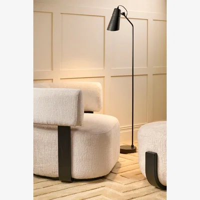 My Furniture Alto Floor Light Black 