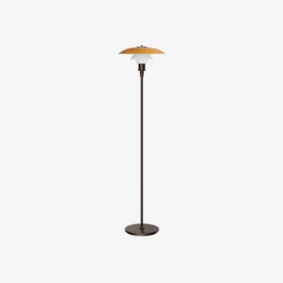 Made in Design PH PH 3½-2½ Floor lamp glass orange Centenary Edition - Louis Poulsen