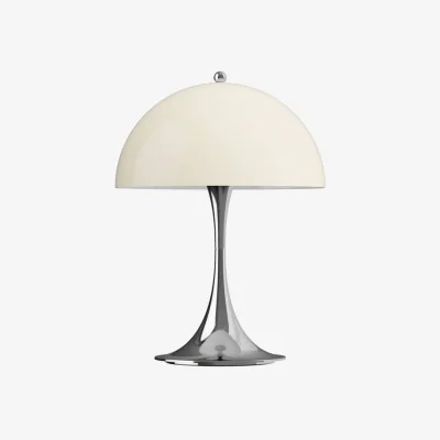 Made in Design Panthella 250 V3 Wireless rechargeable lamp plastic material beige / LED - Ø 25 x H 34.6 cm - Louis Poulsen