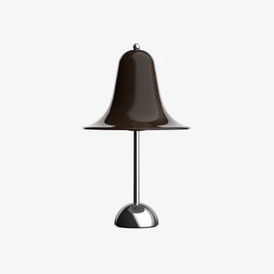 Made in Design Pantop Table lamp metal brown / Ø 23 cm - Verner Panton (1980) - Verpan