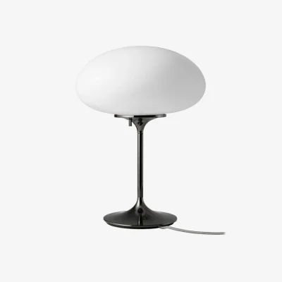 Made in Design Stemlite Table lamp glass black / Reissue 1962 - Gubi
