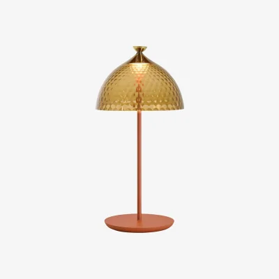 Made in Design Pumo LED Table lamp plastic material orange / Recycled - Kartell
