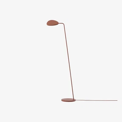 Made in Design Leaf LED Floor lamp metal orange - Muuto