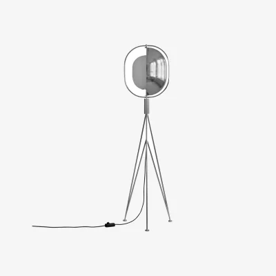 Made in Design Pearl Floor lamp metal silver / Perforated metal - 101 COPENHAGEN