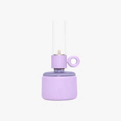 Made in Design Flamtastique XS Oil lamp plastic material purple / H 22.5 cm - Indoor - Fatboy