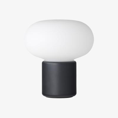 Made in Design Karl-Johan LED Wireless rechargeable outdoor lamp plastic material black - NEW WORKS