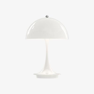 Made in Design Wireless rechargeable outdoor lamp Panthella Portable V2 LED metal / LED - Metal / H 23 cm - Louis Poulsen