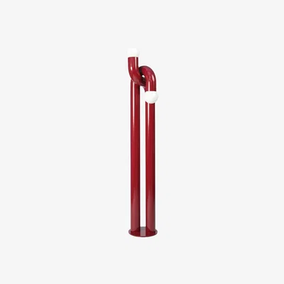 Made in Design Modulation Floor lamp metal red / H 185 cm - Axel Chay