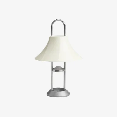 Made in Design Mousqueton Wireless rechargeable outdoor lamp metal white / Outdoor - Hay