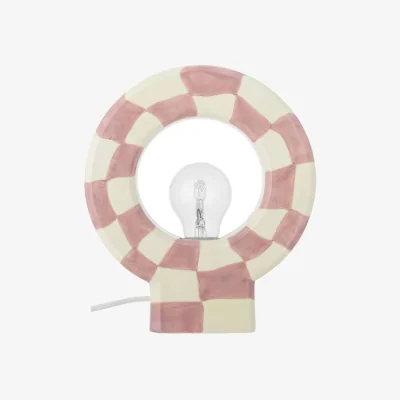Made in Design Vialini Table lamp ceramic pink - Bloomingville