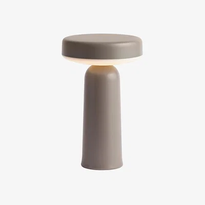 Made in Design Wireless rechargeable outdoor lamp Ease plastic material / ABS - Ø 13 x H 21.5 cm - Muuto