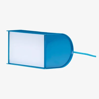 Made in Design Book LED Table lamp metal blue - HÜBSCH