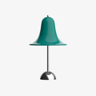 Made in Design Pantop Portable LED Wireless rechargeable lamp plastic material green / Verner Panton (1980) - Verpan