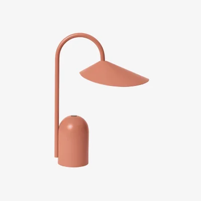 Made in Design Arum LED Wireless rechargeable lamp metal orange - Ferm Living