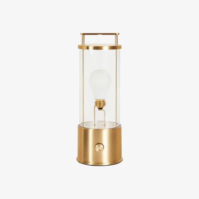 Made in Design The Muse 2.0 Wireless rechargeable lamp metal gold / IP44 - Brass version - TALA