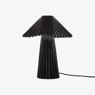 Made in Design Uala Small Table lamp ceramic black / Ø 30.5 x H 34 cm - Serax