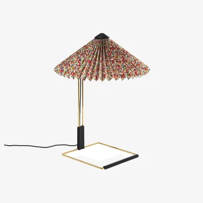 Made in Design Matin Small LED Table lamp textile multicoloured / Hay X Liberty - H 38 cm - Hay