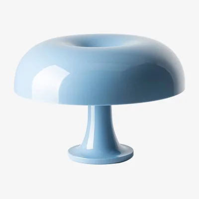 Made in Design Nessino Table lamp plastic material blue Special edition / 1960s reissue - Artemide