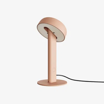 Made in Design NOD LED Table lamp metal pink / Metal - H 25 cm - TIPTOE